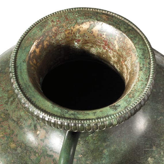 Gro&szlig;e bronzene Kalpis, griechisch, 4. Jhdt. v. Chr.