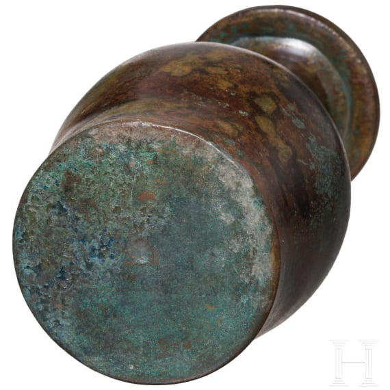Bronzekanne (Olpe), griechisch, 5. - 4. Jhdt. v. Chr.
