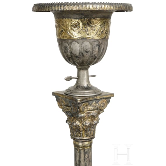 Silberner Kandelaber augusteischer Zeit, 1. Jahrzehnt v. Chr. - 1. Jahrzehnt n. Chr.