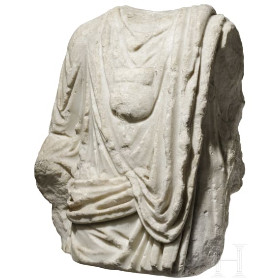 Marmor-Togatus eines Knaben, 2. Jhdt. n. Chr.