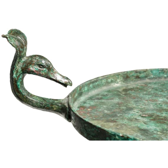 Bronzewerkzeug eines Barbiers, r&ouml;misch, 2. Jhdt. n. Chr.