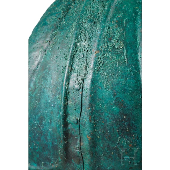 Bronzehelm mit Widderhorndekor, Schwarzmeerraum, 4. Jhdt. v. Chr.