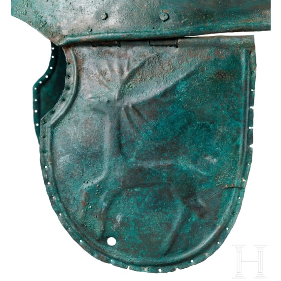 Bronzehelm mit Widderhorndekor, Schwarzmeerraum, 4. Jhdt. v. Chr.