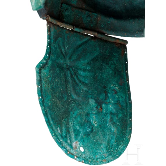 Bronzehelm mit Widderhorndekor, Schwarzmeerraum, 4. Jhdt. v. Chr.