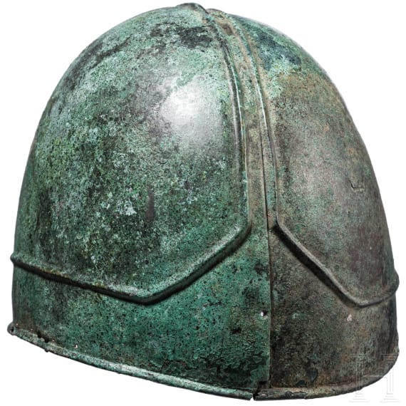 Pseudochalkidischer Bronzehelm, n&ouml;rdlicher Schwarzmeerraum, 3. - 2. Jhdt. v. Chr.