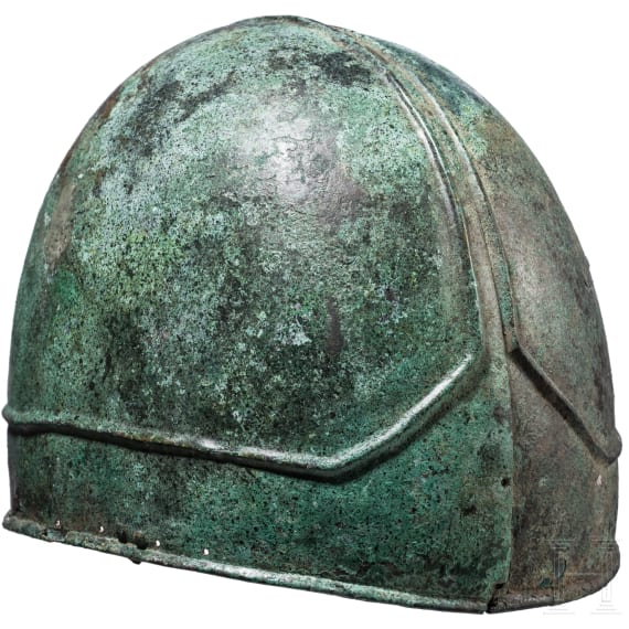 Pseudochalkidischer Bronzehelm, n&ouml;rdlicher Schwarzmeerraum, 3. - 2. Jhdt. v. Chr.