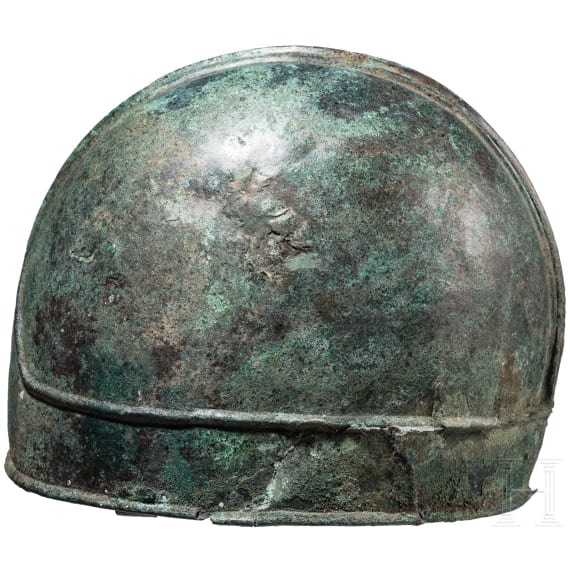 Pseudochalkidischer Bronzehelm, n&ouml;rdlicher Schwarzmeerraum, 3. - 2. Jhdt. v. Chr.