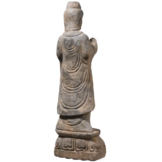 Steinerner Shakyamuni-Buddha, China, westliche Wei-Dynastie (535 - 556)