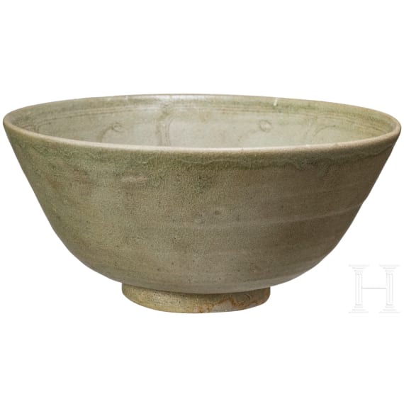 Seladonschale, China, wohl s&uuml;dliche Song-Dynastie (1127 - 1279)
