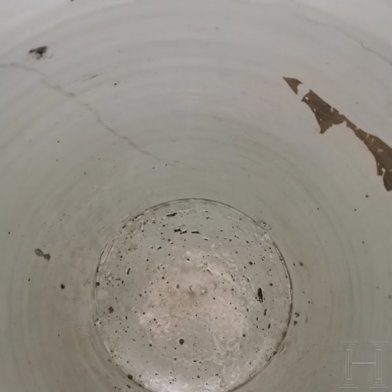 Sehr gro&szlig;e Vase mit Lotusbl&uuml;ten, China, wohl sp&auml;te Ming-Dynastie