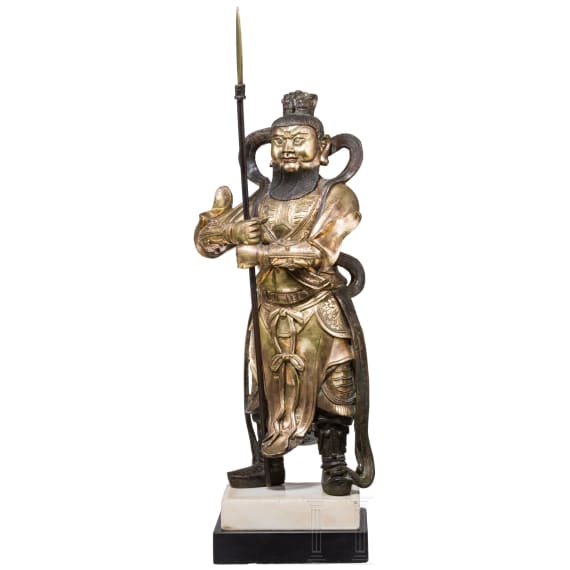 Tempelw&auml;chter, China, Qing-Dynastie, 18. Jhdt.