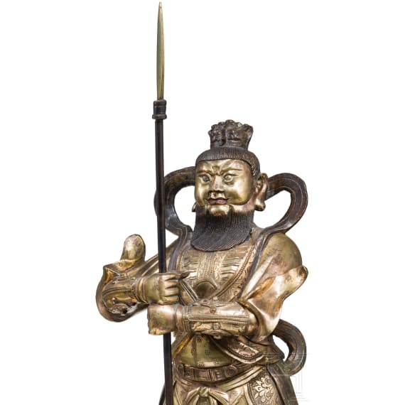 Tempelw&auml;chter, China, Qing-Dynastie, 18. Jhdt.