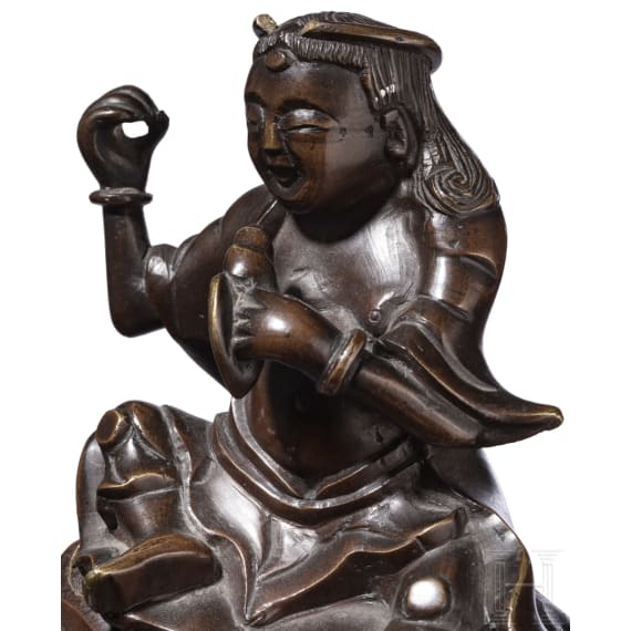 Gro&szlig;er Weihrauchbrenner aus Bronze, China, 19. Jhdt.