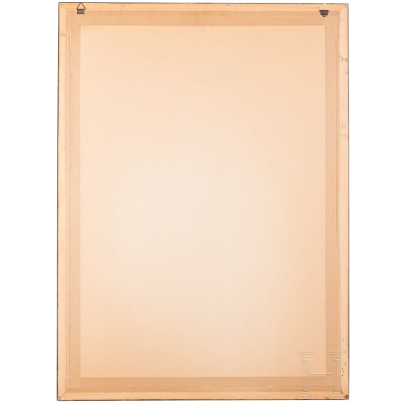 Rasende Samurai, Rimpa-Blattgoldmalerei, Japan, Edo-/Meiji-Periode