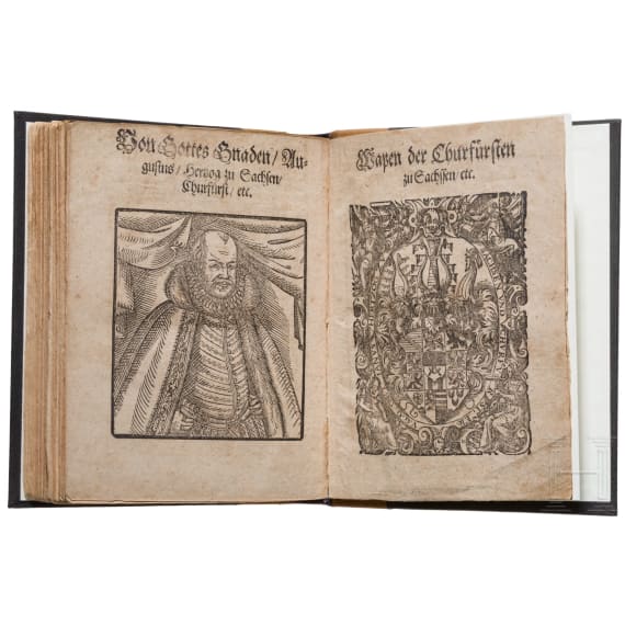 Des Durchlauchtigsten ... Herrn Augusten Hertzogen zu Sachsen ... Verordenungen und Constitutionen des Rechtlichen Proces, Dresden, 1598