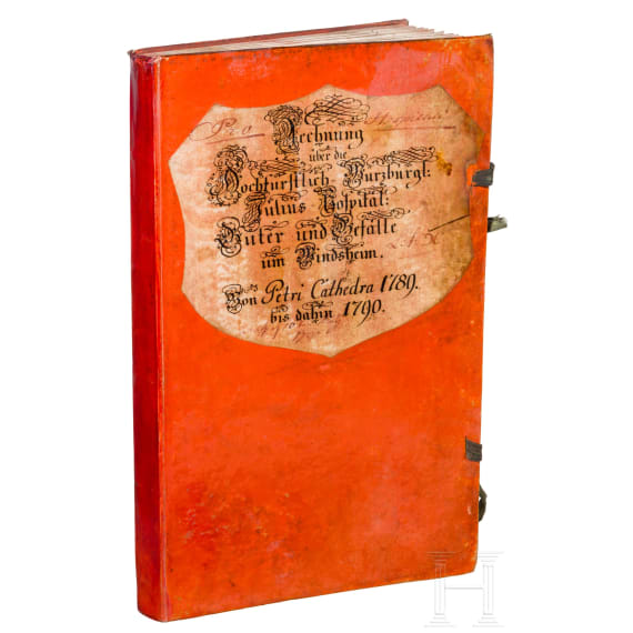 Rechnungsbuch des Juliusspitals in W&uuml;rzburg f&uuml;r die Jahre 1789/90