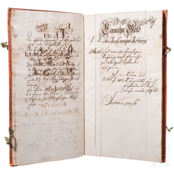 Rechnungsbuch des Juliusspitals in W&uuml;rzburg f&uuml;r die Jahre 1789/90