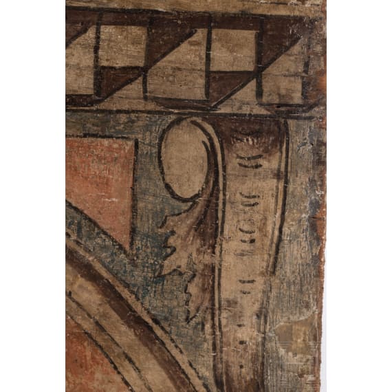 Ein Paar bemalte Holzpaneele, Florenz, um 1430/40