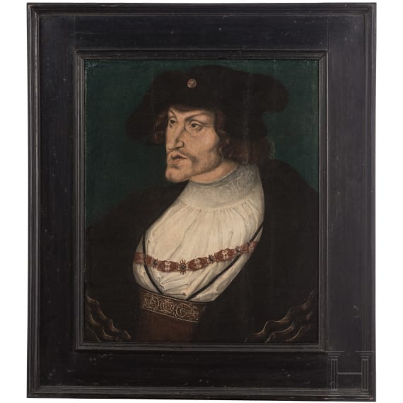 Portr&auml;t des Kaisers Karl V., Umkreis Werkstatt Lukas Cranach, um 1532