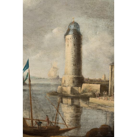 Bonaventura II. Peeters (1648 - 1702)?, Hafen von Canea, Niederlande, 2. H&auml;lfte 17. Jhdt.