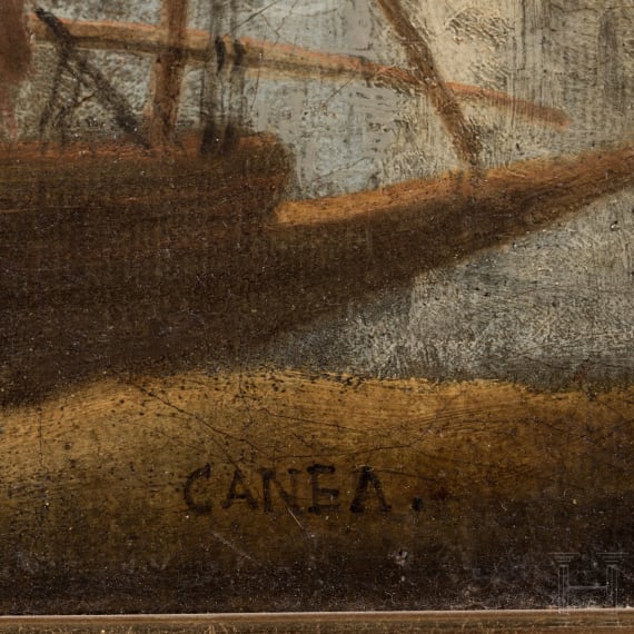 Bonaventura II. Peeters (1648 - 1702)?, Hafen von Canea, Niederlande, 2. H&auml;lfte 17. Jhdt.