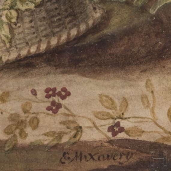 E. M. Xavery, Das Liebesbekenntnis, Frankreich, 18. Jhdt.