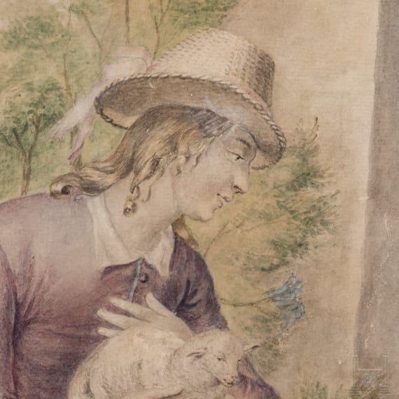 E. M. Xavery, Das Liebesbekenntnis, Frankreich, 18. Jhdt.