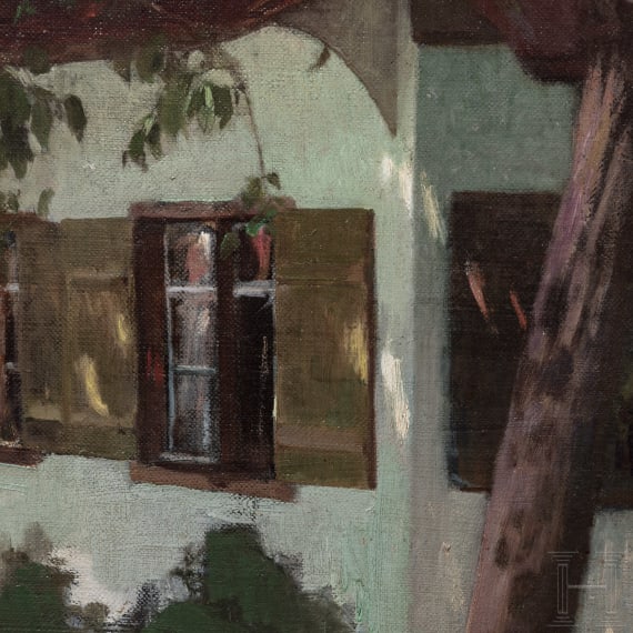 Umkreis Johann Sperl, "Sommernachmittag", M&uuml;nchen, 1923(?)