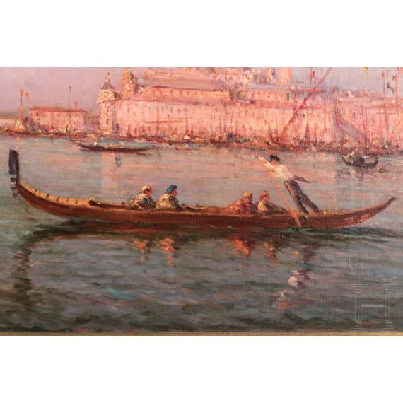 Alfredo Caldini, Blick auf Venedig, Italien, 20. Jhdt.