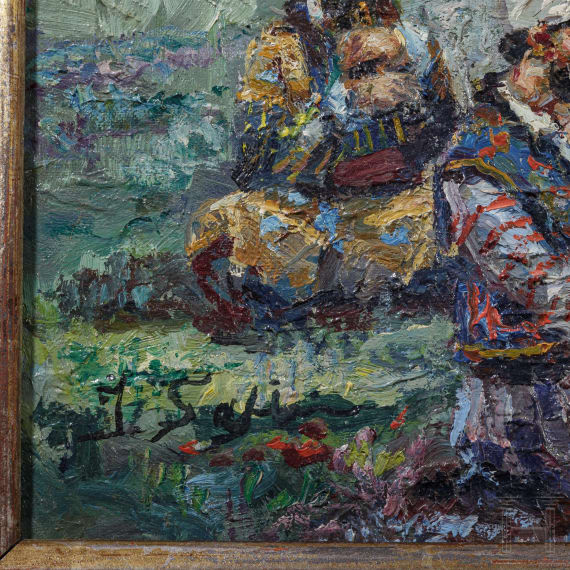 Ibrahim Safi - Baucht&auml;nzerinnen, Istanbul, 20. Jhdt.