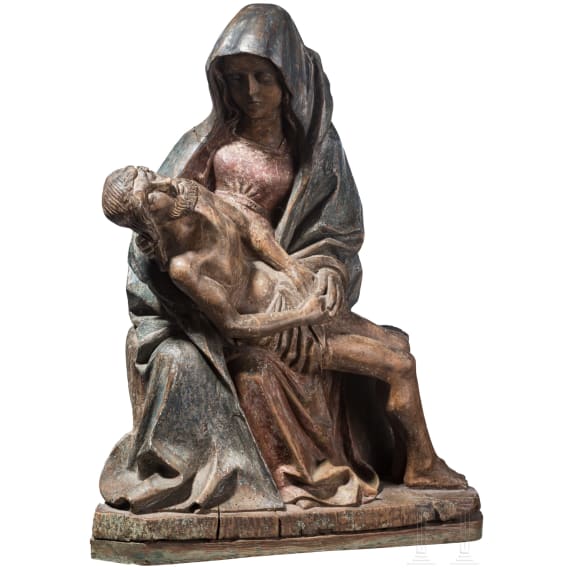 Piet&agrave; (Vesperbild), deutsch oder Frankreich, um 1500