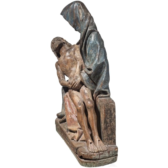 Piet&agrave; (Vesperbild), deutsch oder Frankreich, um 1500