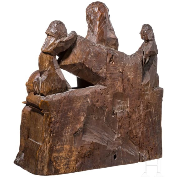 Retabelgruppe mit der Auferstehung Christi, Tournai (Doornik), um 1500