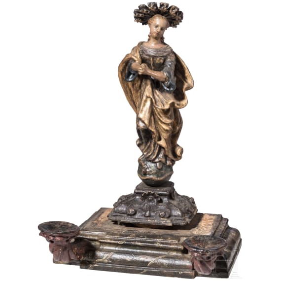 Kleiner Heiligenschrein, deutsch, um 1740