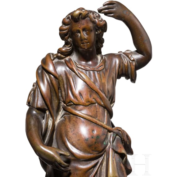 Ein Paar feine Renaissance-Bronzen, Italien oder Frankreich, um 1600
