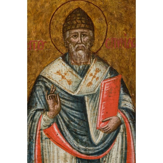 Vierfelderikone mit der Geburt und Taufe Christi, Griechenland, 19. Jhdt.