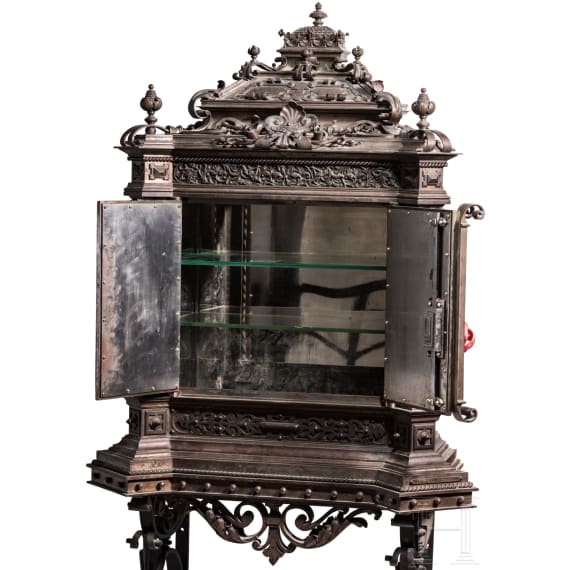 Luxus-Tresorschrank, Kunstschlosserei Karl Winkler, St. Petersburg, um 1890