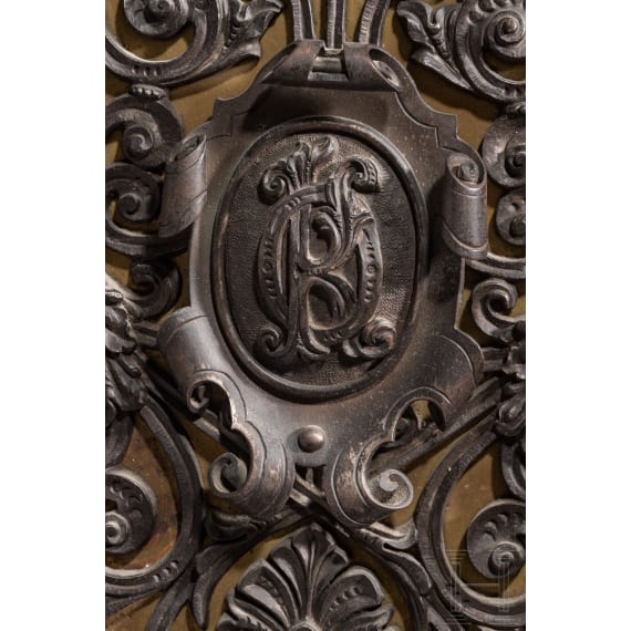 Luxus-Tresorschrank, Kunstschlosserei Karl Winkler, St. Petersburg, um 1890