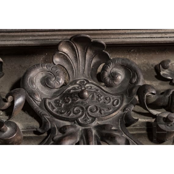 Luxus-Tresorschrank, Kunstschlosserei Karl Winkler, St. Petersburg, um 1890