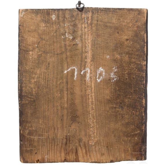 Seltene gro&szlig;formatige liturgische Ikone, Griechenland, 19. Jhdt.