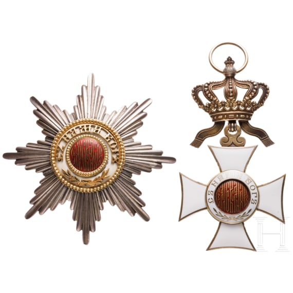 St. Alexander-Orden, 1. Klasse, 2. Modell, 1887 - 1908