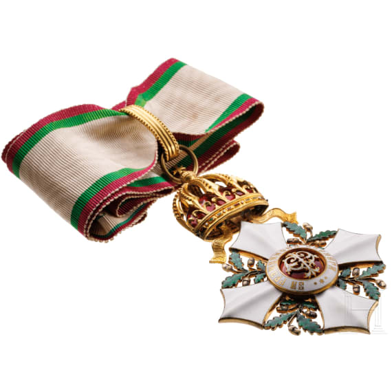 Zivilverdienstorden 2. Klasse, 1. Modell, 1. Typ, 1891 - 1895