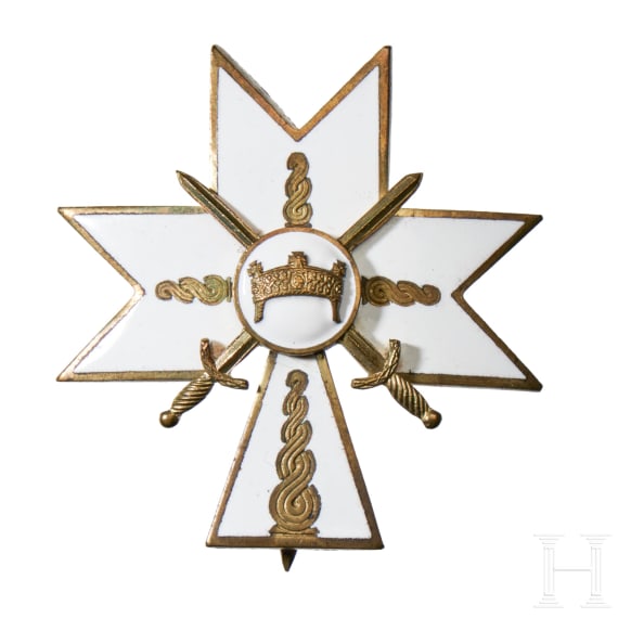 A Croatian Order of King Zvonimir 2nd Class with Swords