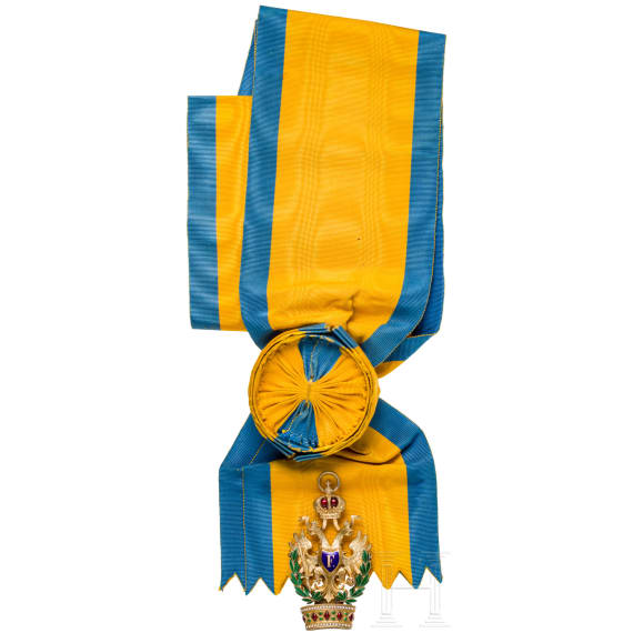 Orden der Eisernen Krone 1. Klasse mit Kriegsdekoration