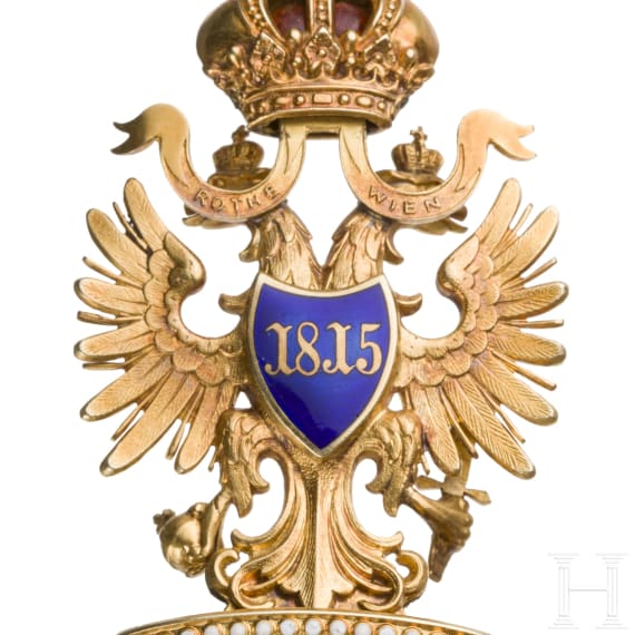 Orden der Eisernen Krone 2. Klasse von Rothe in Wien