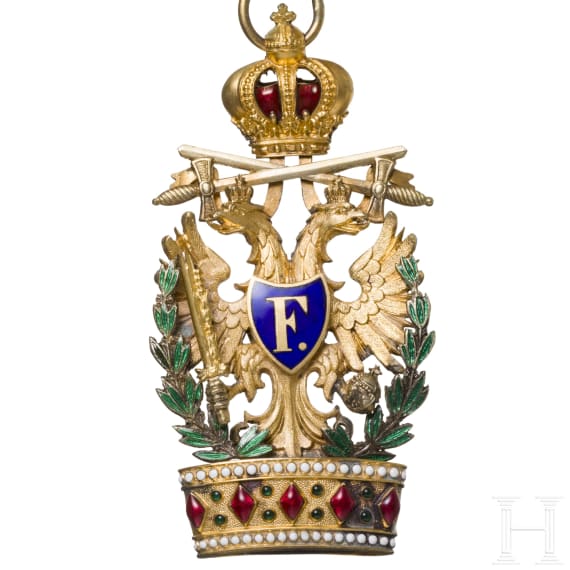 Orden der Eisernen Krone 2. Klasse mit Kriegsdekoration
