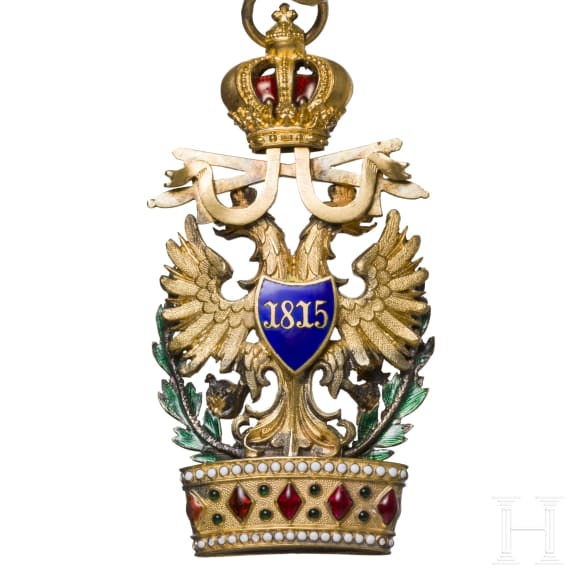 Orden der Eisernen Krone 2. Klasse mit Kriegsdekoration