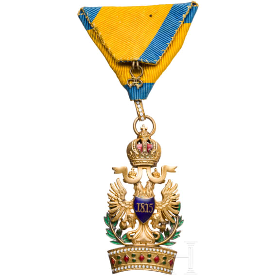 Orden der Eisernen Krone 3. Klasse mit Kriegsdekoration