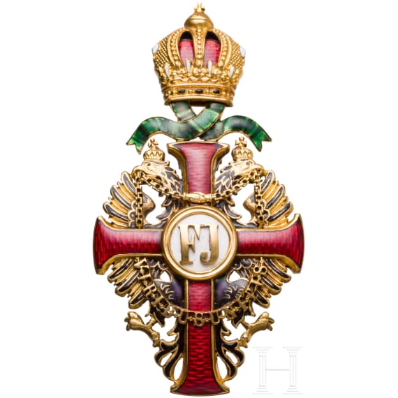 Franz-Joseph-Orden - Offizierskreuz mit Kriegsdekoration