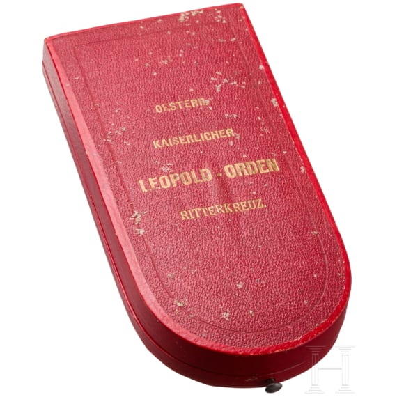 Leopold-Orden - Ritterkreuz mit Kriegsdekoration